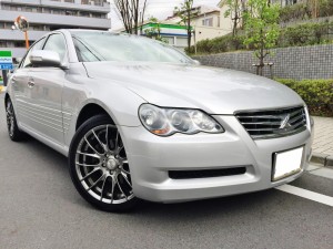 【今日の買取車】約10年前の平成19年式トヨタ マークX 250G 10万kmを30万円以上で高額買取り