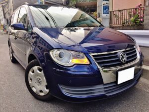 【今日の買取車】平成20年式 VW フォルクスワーゲン ゴルフ トゥーランを40万円以上で高額買取り