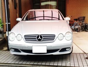 【今日の買取車】12年前のメルセデスベンツCL500を50万円以上で高額買取り
