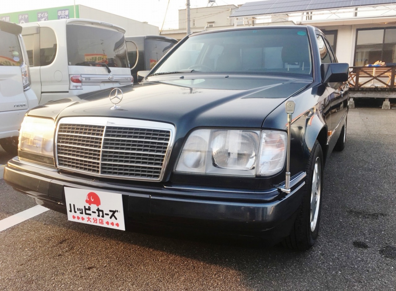 【今日の買取車】W124型メルセデス・ベンツE320を高額査定、即日買取！