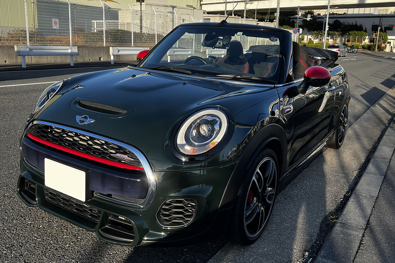 【今日の買取車】希少車種では!?F57 MINI コンバーチブル John Cooper Worksを高額買取り!!