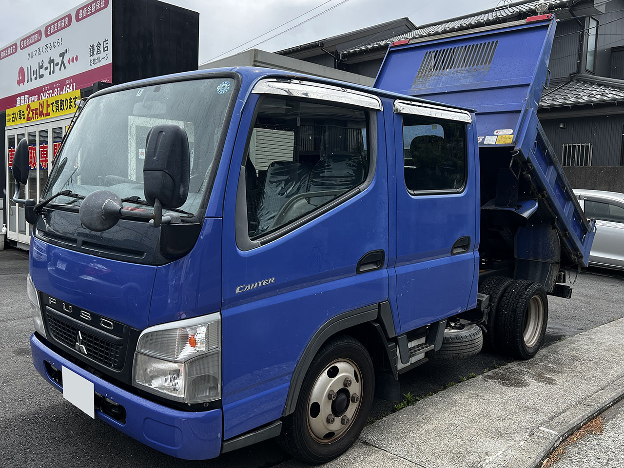 【今日の買取車】トラックだって大歓迎！三菱キャンターダンプを高額買取！