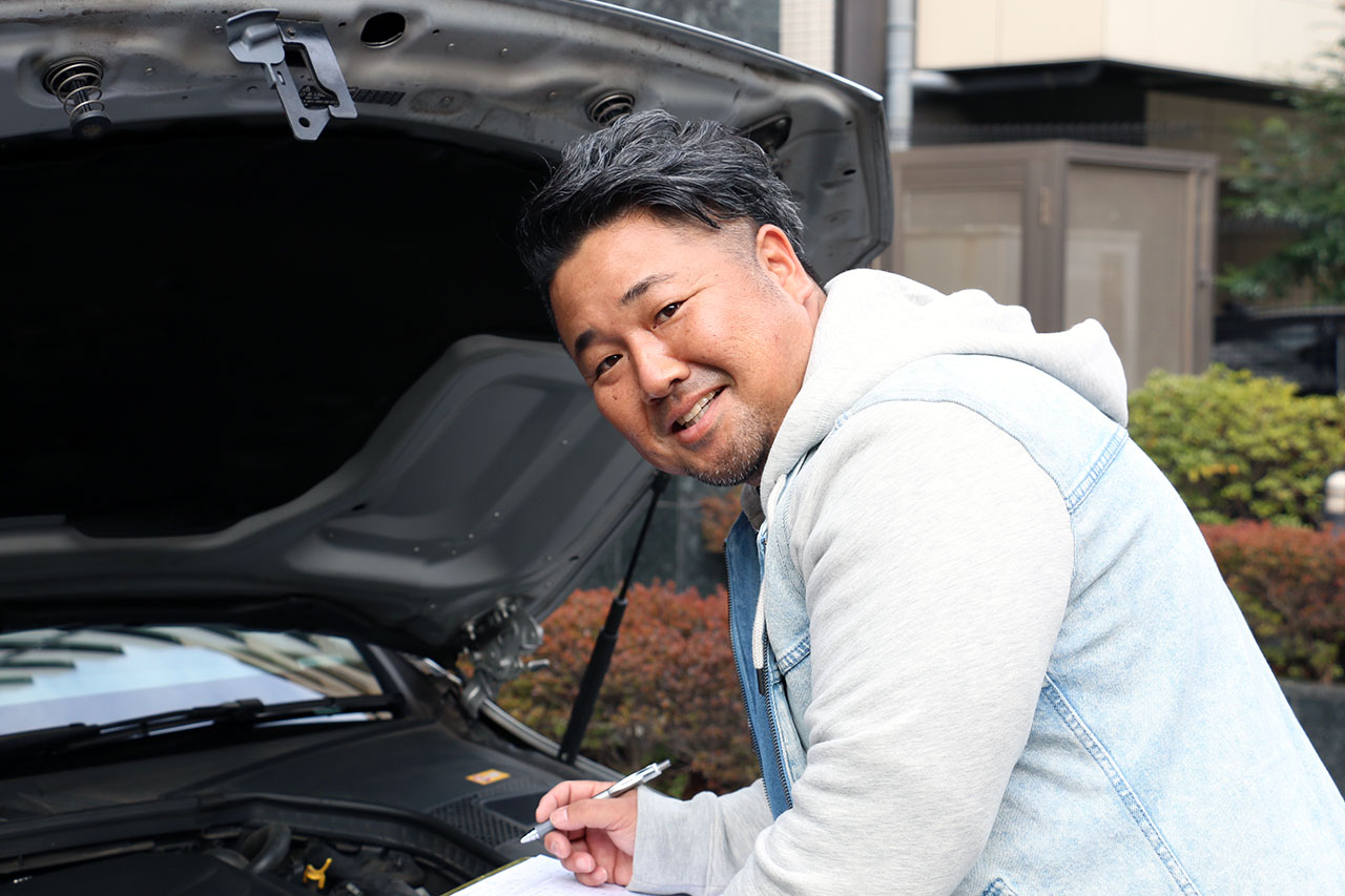 車買取りハッピーカーズ 山口東店の店長 定本（さだもと）です