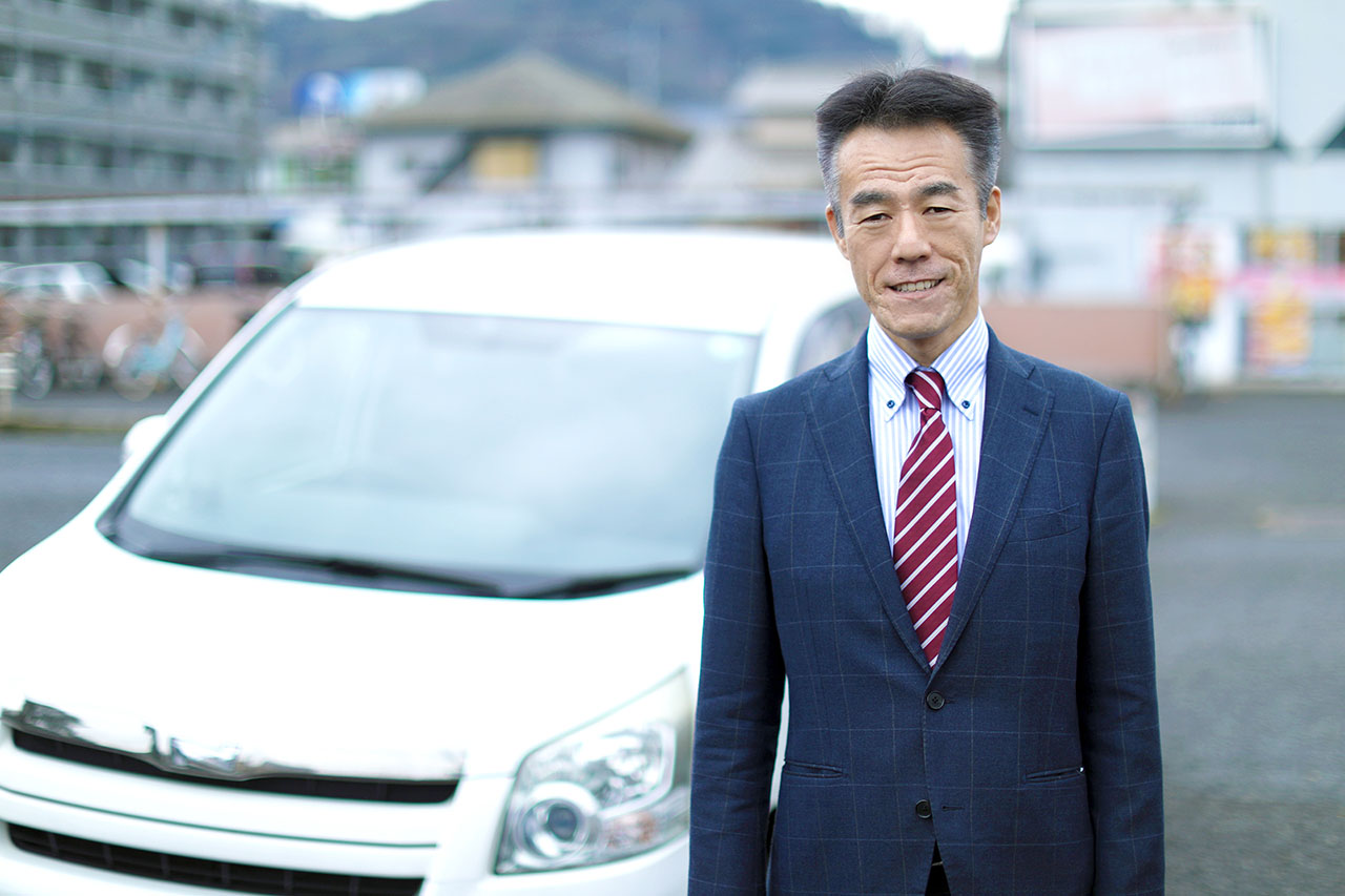 車買取りハッピーカーズ広島北店の店長 舛川（ますかわ）です