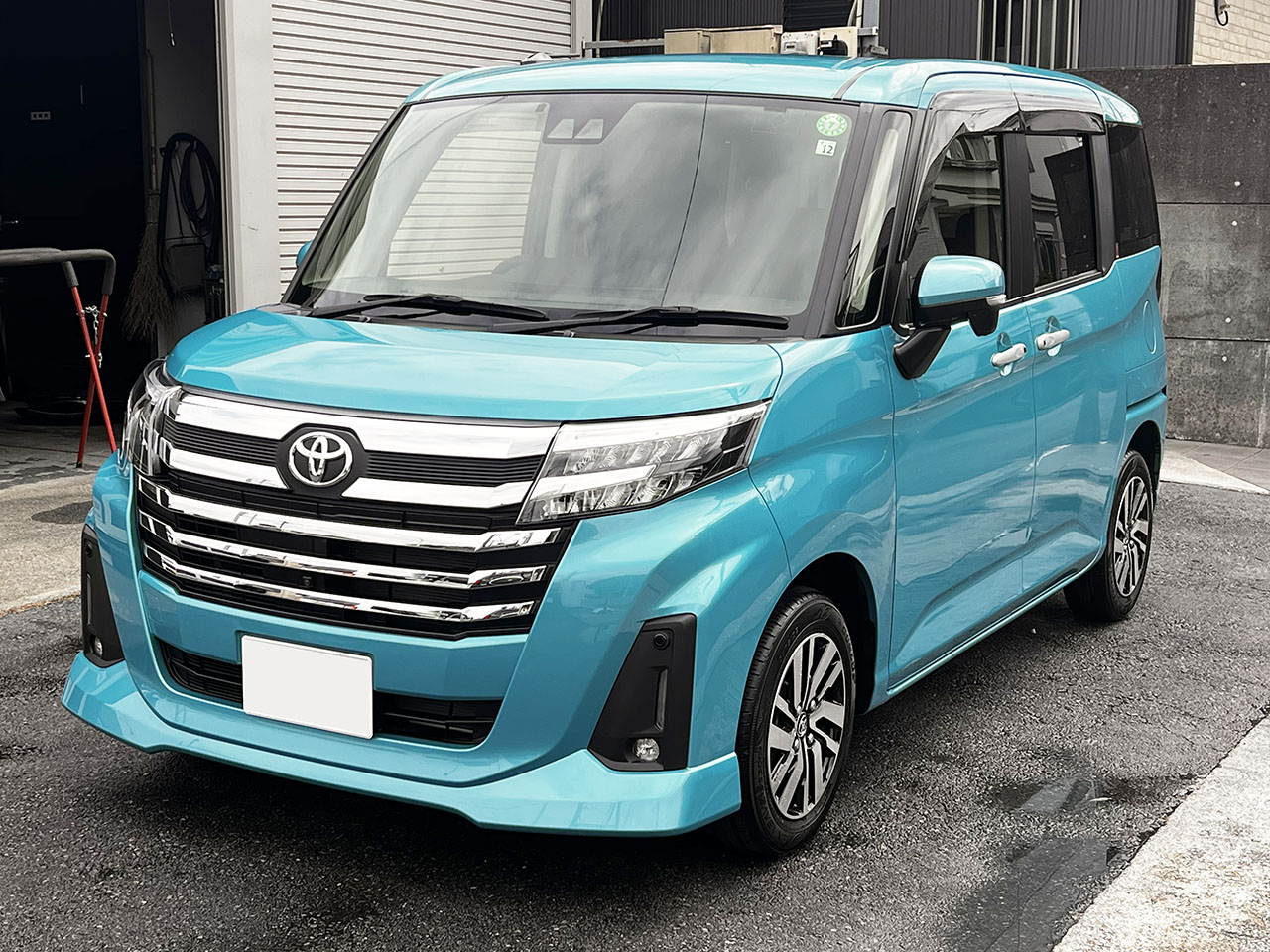 【今日の買取車】鮮やかなターコイズブルーが素敵な、トヨタ ルーミーを買取しました！